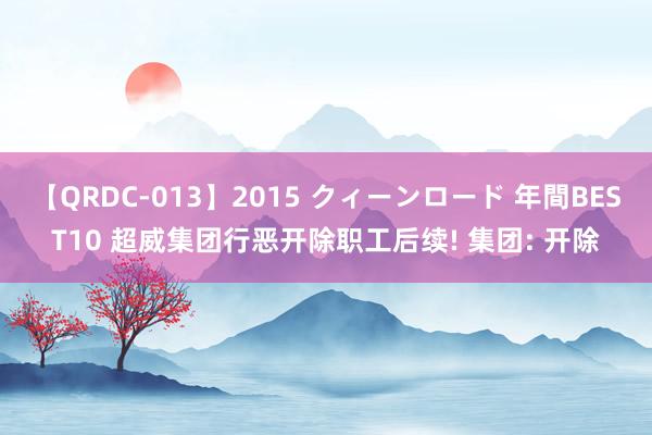 【QRDC-013】2015 クィーンロード 年間BEST10 超威集团行恶开除职工后续! 集团: 开除