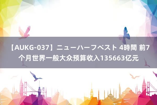 【AUKG-037】ニューハーフベスト 4時間 前7个月世界一般大众预算收入135663亿元