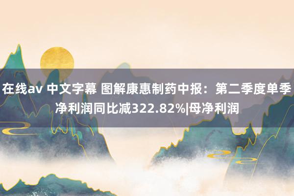 在线av 中文字幕 图解康惠制药中报：第二季度单季净利润同比减322.82%|母净利润