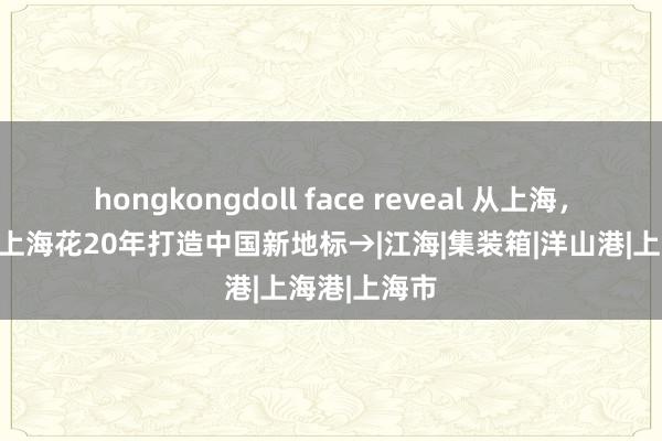 hongkongdoll face reveal 从上海，走向海上！上海花20年打造中国新地标→|江